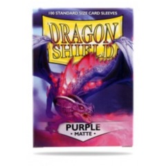 Dragon Shield Box of 100 Matte Purple 11009